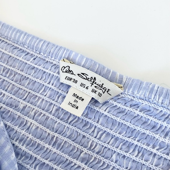 Miss Selfridges Tie Front Bra Top - Picture 6 of 10